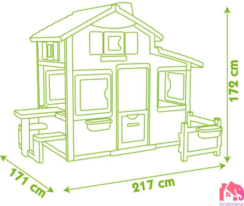 SMOBY КУЌАРКА ДУПЛЕКС - Image 4