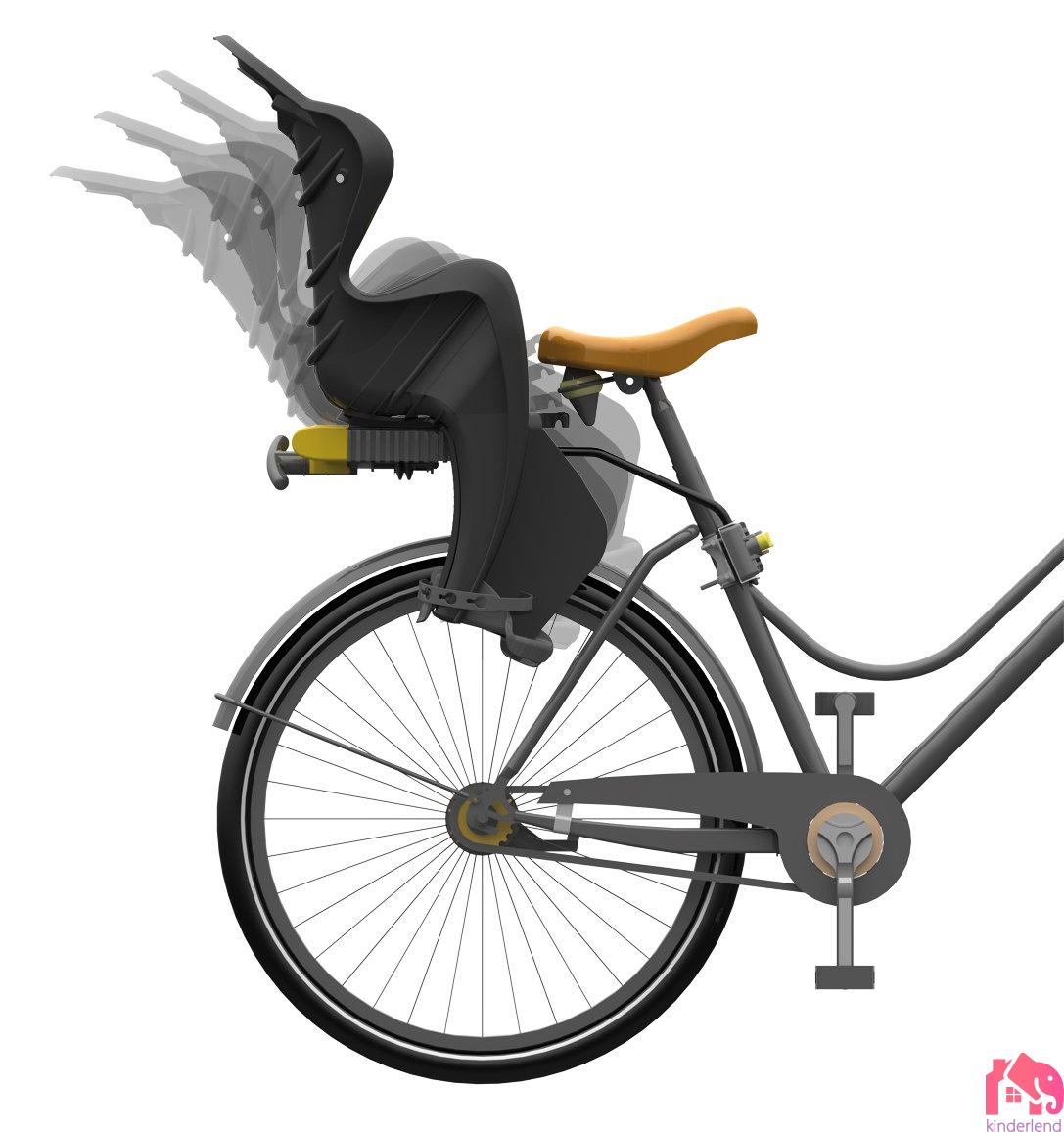 BELLELLI СЕДИШТЕ ЗА ВЕЛОСИПЕД -СО НАСЛОНУВАЊЕ