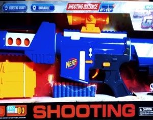 ПИШТОЛ ГОЛЕМ СО МУНИЦИЈА-NERF