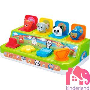INFUNBEBE POP UP ANIMALS- ИГРАЧКА ЗА ДЕЦА