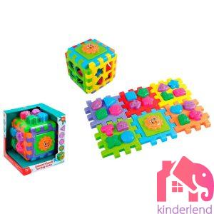 PLAY ANIMAL FRIENDS SORTING CUBE- ИГРАЧКА ЗА ДЕЦА