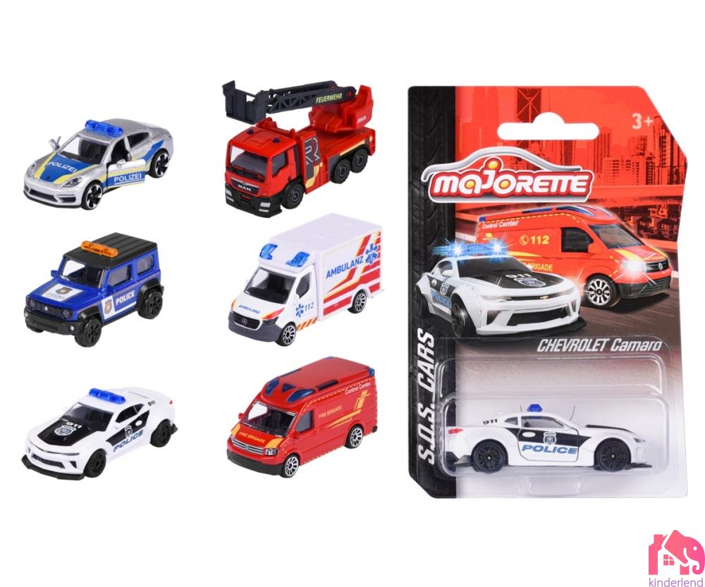 MAJORETTE S.O.S АВТОМОБИЛ МЕТАЛЕН