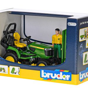 BRUDER-ТРАКТОР JOHN DEERE LAWN WITH TRAILER1971