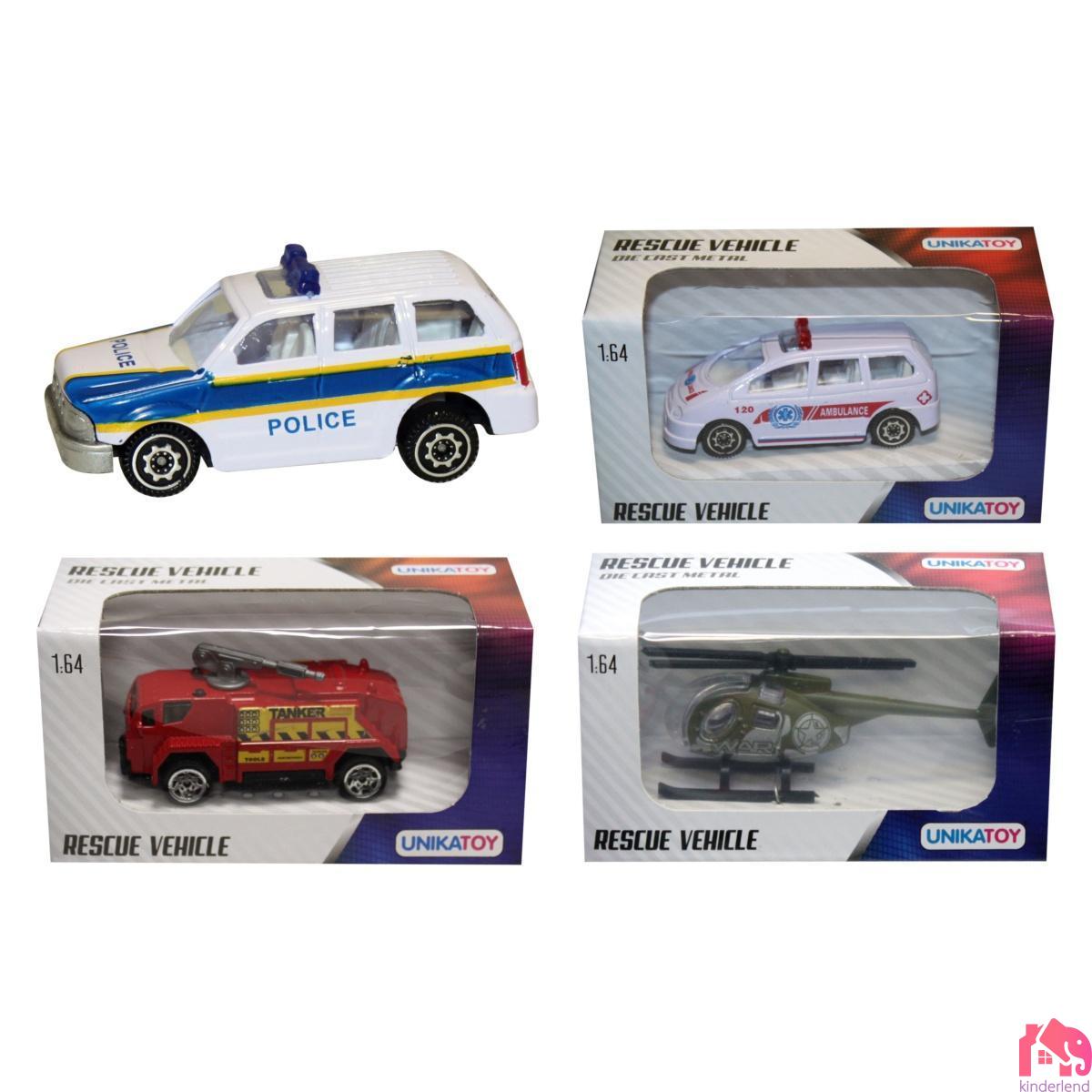 UNIKA TOY 1:64 ИНТЕРВЕНТНО ВОЗИЛО