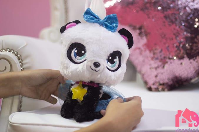 SHIMMER STARS ПЛИШАНА ПАНДА PIXIE СО ДОДАТОЦИ - Image 3