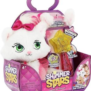 SHIMMER STARS ПЛИШАНА МАЧКА JELLY BEAN СО ДОДАТОЦИ