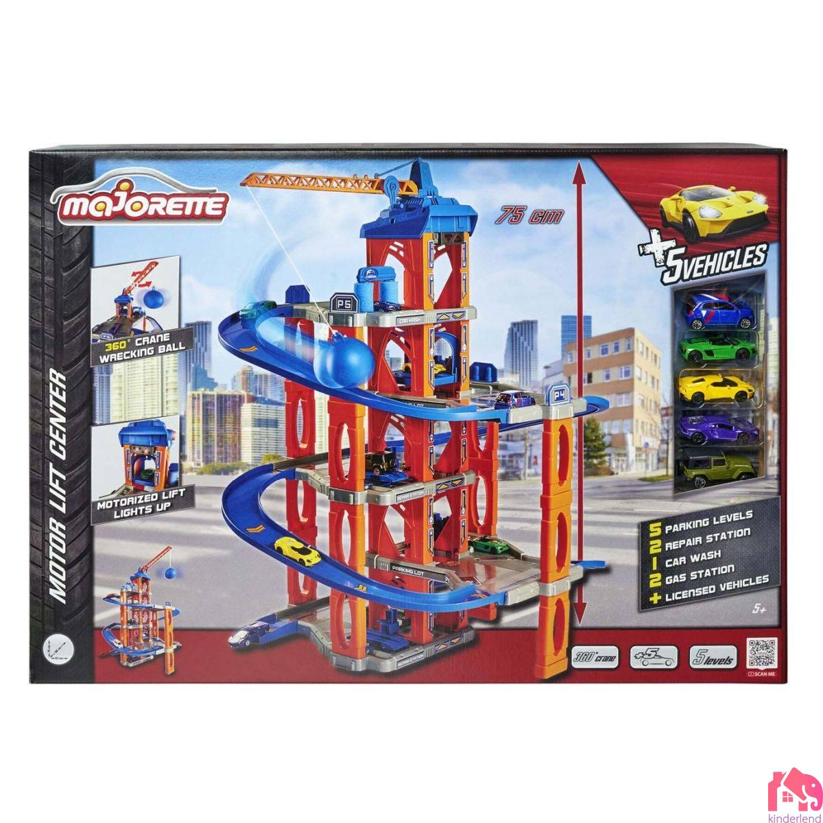 MAJORETTE ГАРАЖА СО 5 НИВОА - Image 3
