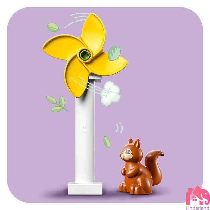 LEGO® DUPLO®- Турбина на ветер и електричен автомобил - Image 3