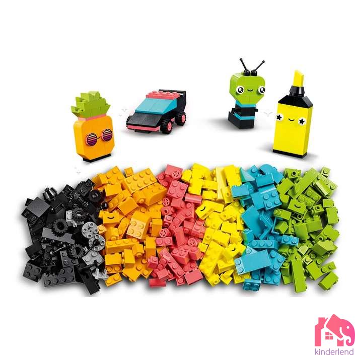 LEGO® Classic Креативна неонска забава - Image 2