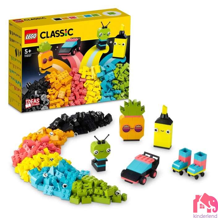 LEGO® Classic Креативна неонска забава - Image 4