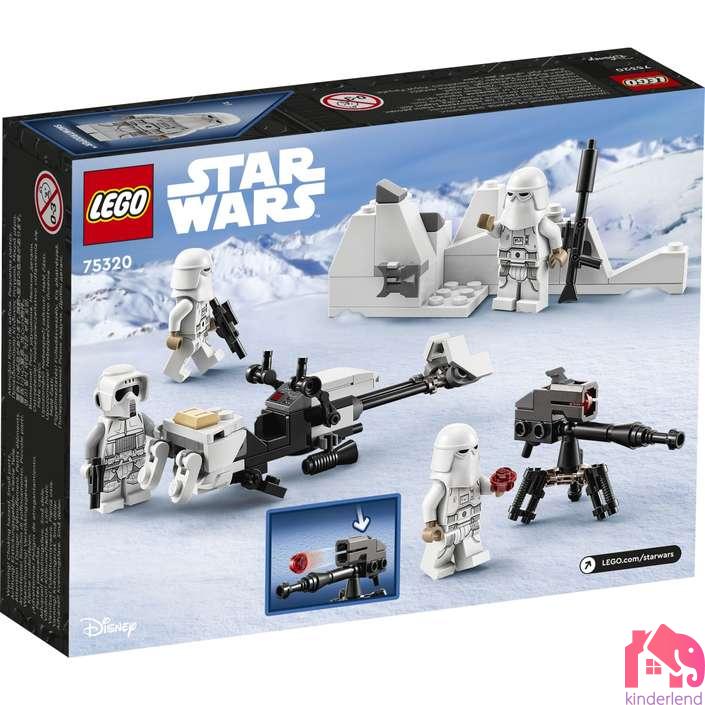 LEGO® Star Wars™ LEGO® Star Wars™ Бојна гарнитура Snowtrooper™ - Image 5