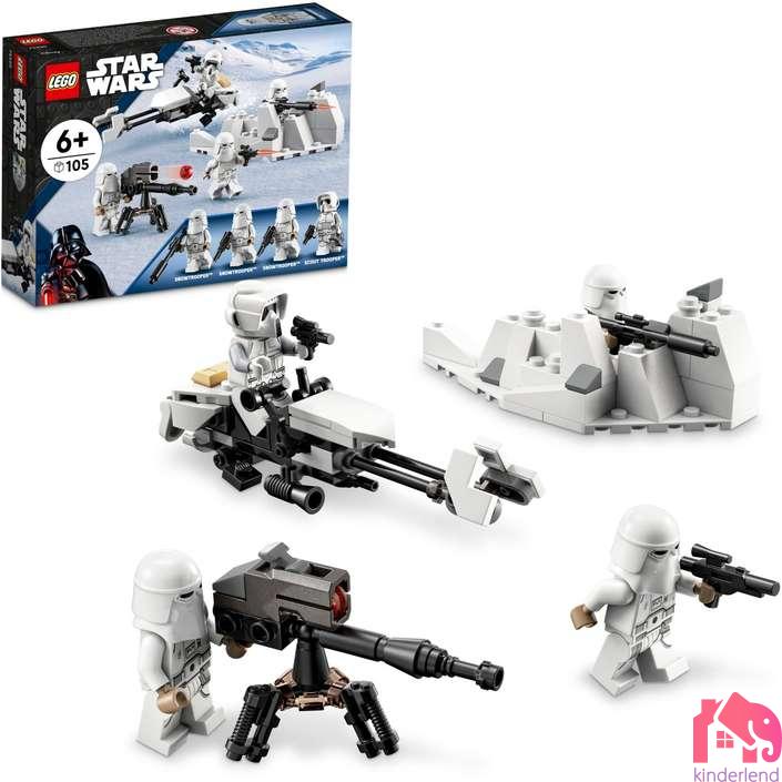 LEGO® Star Wars™ LEGO® Star Wars™ Бојна гарнитура Snowtrooper™ - Image 4