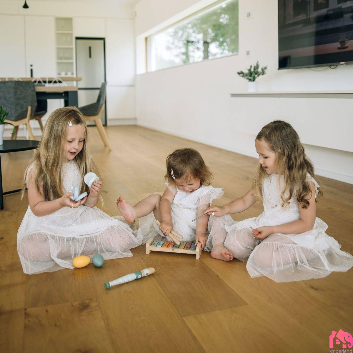 FREE 2 PLAY ДРВЕН МУЗИЧКИ СЕТ 5 ВО 1 - Image 3