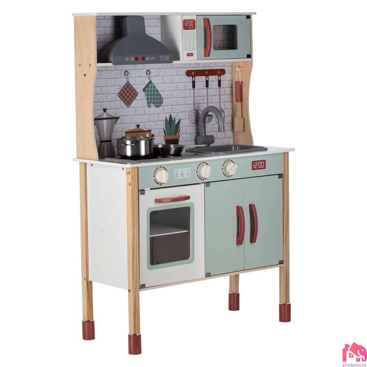 FREE2PLAY ДРВЕНА КУЈНА МИНИ ШЕФ - Image 6
