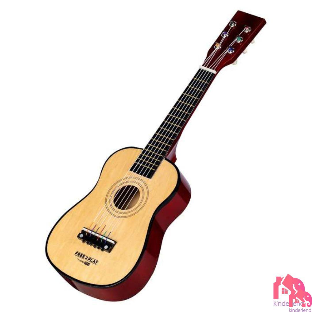 FREE 2 PLAY ДРВЕНА ГИТАРА