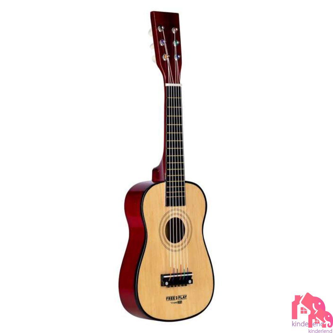 FREE 2 PLAY ДРВЕНА ГИТАРА - Image 2