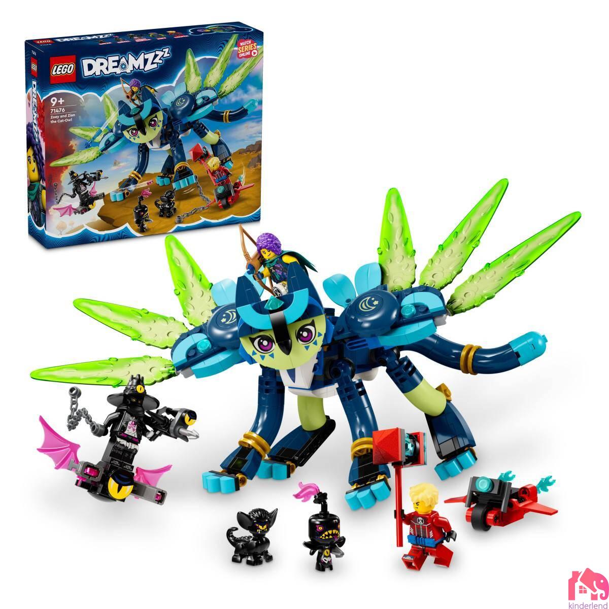 LEGO® DREAMZZZ 71476 Zoey and Zian the Cat-Owl